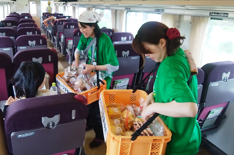 車内販売美幌町 JR石北本線応援団